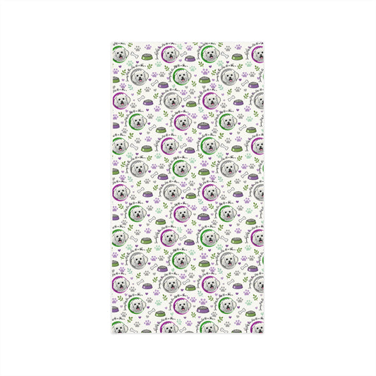 Pet Parent Neck Gaiter  — The Nourished Life Pattern | UPF 50+