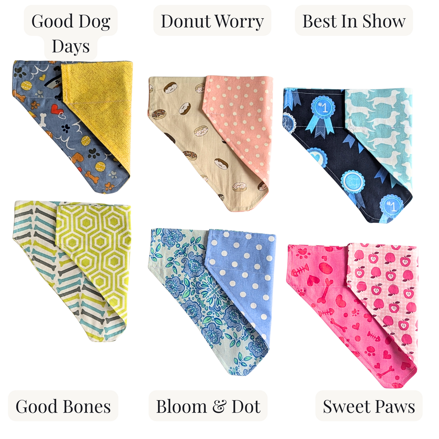 The Pet Bandana – Reversible Dog Bandana | Handcrafted in Michigan