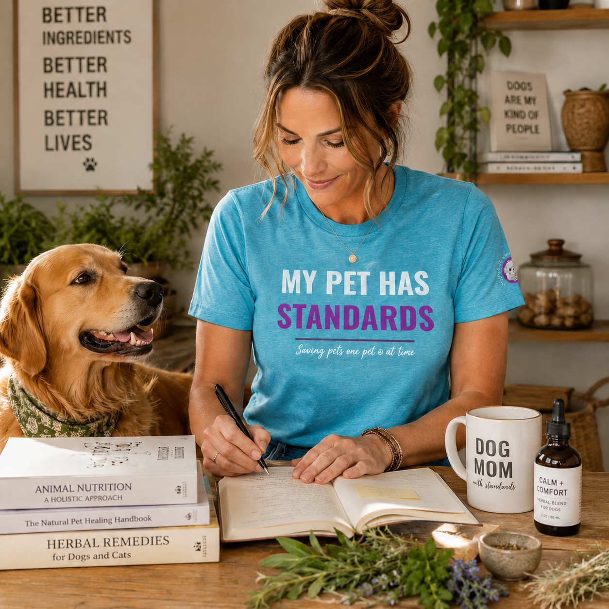 The Standards Tee | Unisex Pet Parent T-Shirt | My Pet Has Standards