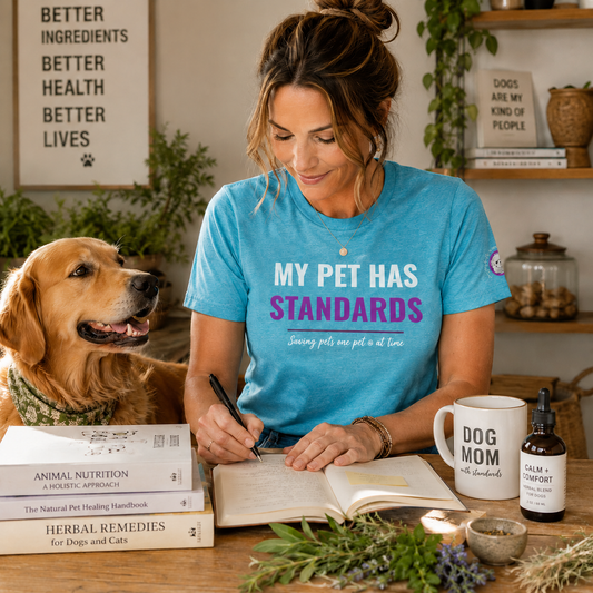 The Standards Tee | Unisex Pet Parent T-Shirt | My Pet Has Standards