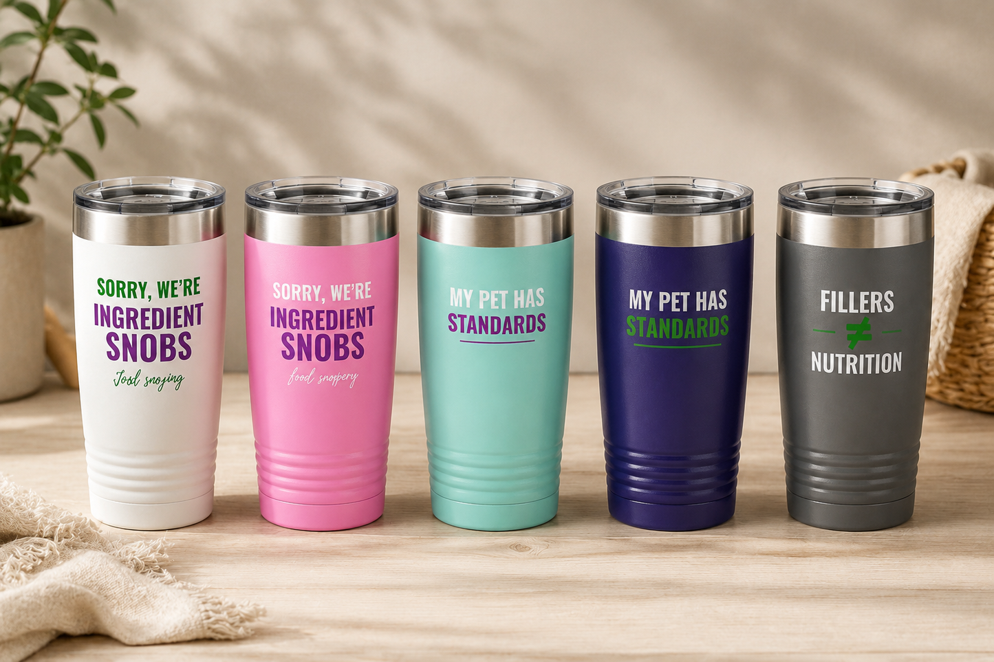 The Statement Sip | 20oz Insulated Pet Parent Tumbler