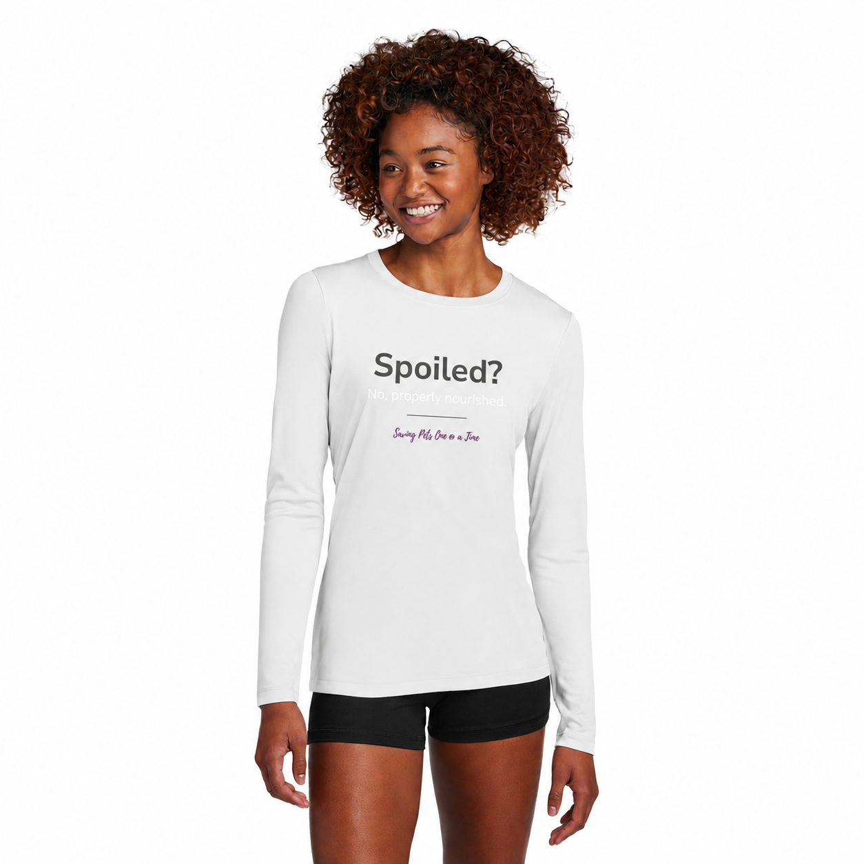 The Nourished Long Sleeve | Women's UPF 50+ Pet Parent Long Sleeve Tee
