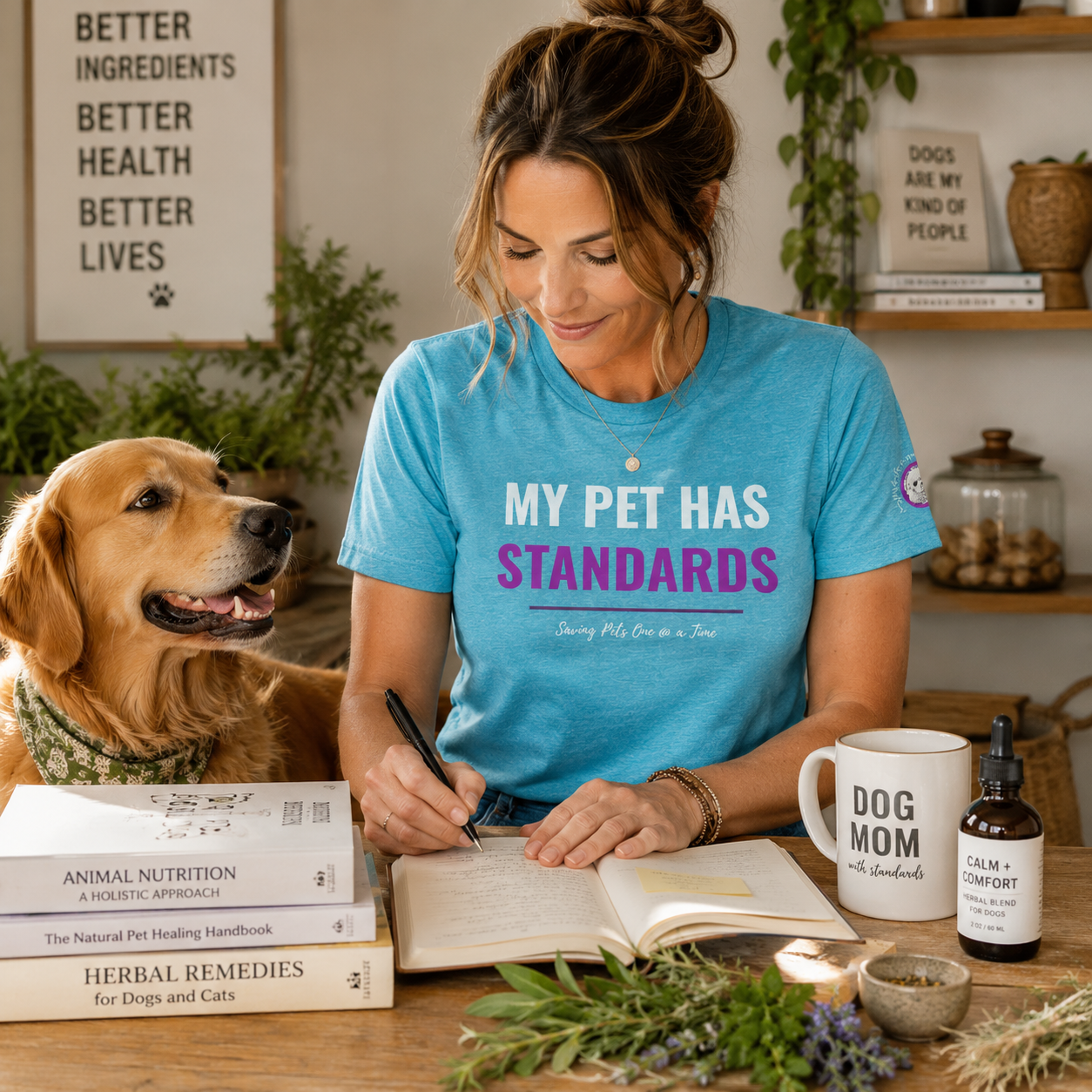 The Standards Tee | Unisex Pet Parent T-Shirt | My Pet Has Standards