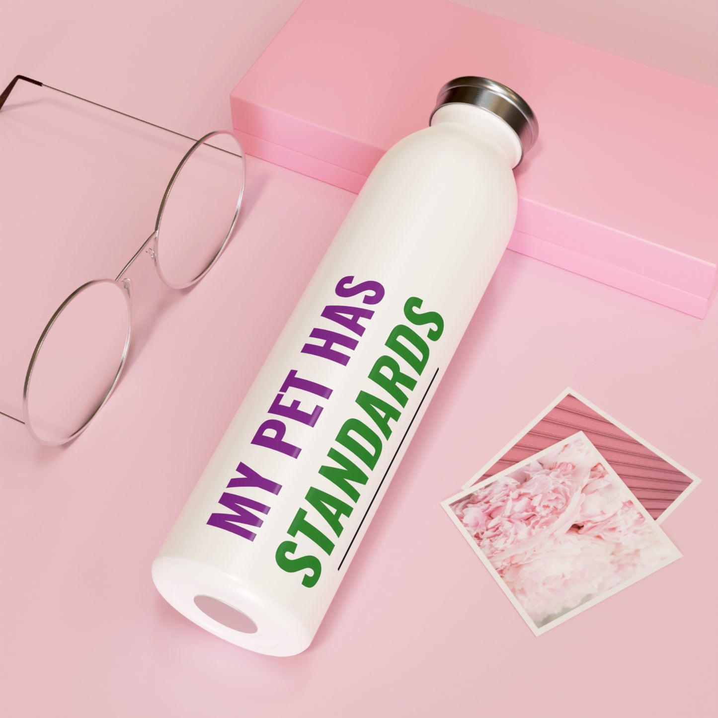 The Hydration Bottle — My Pet Has Standards | Pet Parent Insulated Water Bottle